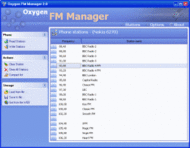 Oxygen FM Manager screenshot